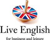 Live English logotype