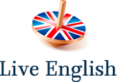 Логотип Live English